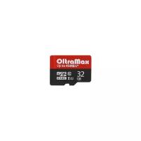 Карта памяти micro SD OLTRAMAX 32 GB UHS-1 с адаптером OM032GCSDHC10UHS-1-ElU1