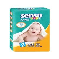 Senso baby Подгузники «Senso baby» Ecoline Mini (3-6 кг), 52 шт