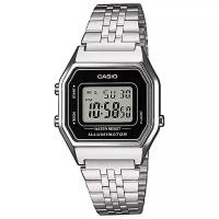 Наручные часы CASIO Vintage LA680WEA-1, серебряный, серый