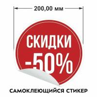 Информационные наклейки для торгового зала 