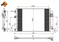 Конденсатор fo focus iii 1,6tdci Nrf 350210