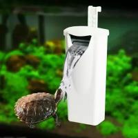 Фильтр для аквариума с черепахой. Фильтр-водопад для аквариума террариума с низким уровнем воды