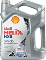 Синтетическое моторное масло SHELL Helix HX8 Synthetic 5W-30, 4 л