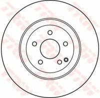 Диск тормозной MERCEDES W211 280-500 02-/C219 280-500 04- передний вент. D=330мм. TRW DF7351S