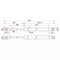 Амортизатор капота TOYOTA CAMRY ACV51/ASV50/AVV50/GSV50 11- L/R Sat ST5345006100