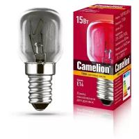 Лампа нак. для духовки 300грС 15Вт Е14 230В - 15/PT/CL/E14(Camelion) (код 12979 С)