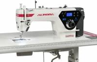 Прямострочная промышленная швейная машина Aurora H1 с укороченным столом