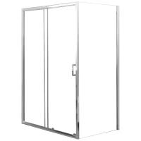 Душевой угол BelBagno UNIQUE-AH-1-110/125-80-C-Cr 125х80 стекло прозрачное/профиль хром