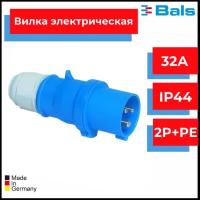 Вилка кабельная BALS 32A 3Р(2P+PE) 6H 230V IP44