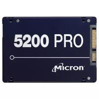 Твердотельный накопитель Micron 960 ГБ SATA MTFDDAK960TDD-1AT1ZAB