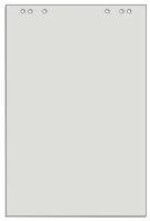 Блок бумаги для флипчарта Attache Economy Eco (650x980мм, 55-60г/м2, серый, 20 листов) (55- 60 г/кв.м)