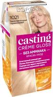 L'OREAL Краска для волос Casting Creme Gloss, 10.21 Светло-Светло-Русый Перламутровый