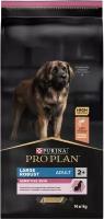 Сухой корм PRO PLAN® для взрослых собак крупных пород с мощным телосложением с чувствительной кожей, с высоким содержанием лосося 14 кг