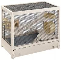 Клетка для грызунов Ferplast Hamsterville 60х34х49 см бежевый