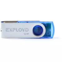 Флешка EXPLOYD 530 16 ГБ, 1 шт., blue