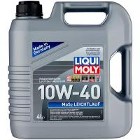 Полусинтетическое моторное масло LIQUI MOLY MoS2 Leichtlauf 10W-40, 4 л