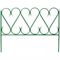 Забор декоративный GRINDA ренессанс, металлический, 50x345см