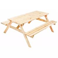 Комплект мебели ФОТОН Пикник (стол, 2 скамьи)