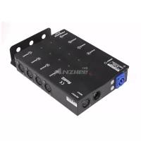 Anzhee DMX Splitter 8 оптический 8-канальный сплиттер dmx-сигнала сплиттер dmx-сигнала, 8 выходов