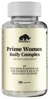 Витамины для женщин Prime Women Daily Complex PRIMEKRAFT / 27 витаминов и минералов / 90 капсул