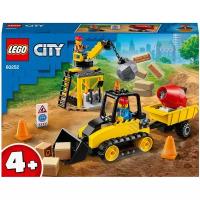 LEGO City Конструктор Строительный бульдозер, 60252