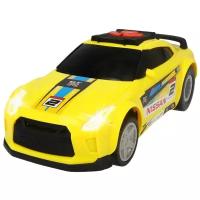Легковой автомобиль Dickie Toys Nissan GTR (3764010), 25.5 см, желтый