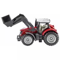 Трактор Siku Massey Ferguson с фронтальным погрузчиком (1484) 1:48, 9.7 см