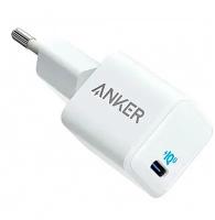 Сетевое зарядное устройство Anker PowerPort 3 Nano 20W USB-C White