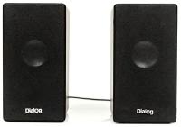 Колонки DIALOG Stride AST-20UP CHERRY - акустические колонки 2.0, 6W RMS, черные, питание от USB