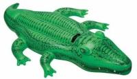 Надувная игрушка-наездник Intex Крокодил 58546, зеленый