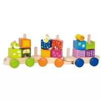 Каталка-игрушка Hape Fantasia Blocks Train (E0417)