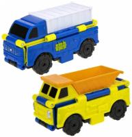 Машинка 2в1 Transcar Double 1toy: автофургон – самосвал