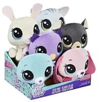 Littlest Pet Shop. Игрушка мягконабивная Пет и его малыш C2135EU4-no