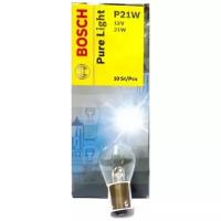 Лампа автомобильная накаливания Bosch Pure Light 1987302201 P21W 12V 21W BA15s 10 шт