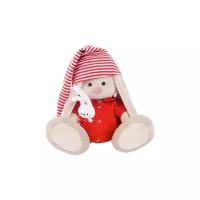 Мягкая игрушка Зайка Ми в красной пижаме 18 см