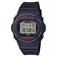 Наручные часы CASIO G-Shock DW-5750E-1, черный, серый