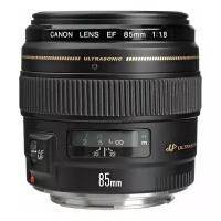 Объектив Canon EF 85mm f/1.8 USM, черный