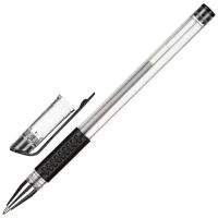 Ручка гелевая неавтомат. Attache Economy черный стерж., 0,5 мм,манж