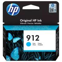 Картридж для струйного принтера HP 912 Cyan 3YL77AE