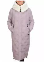 2277 Пальто зимнее женское VISDEER (200 гр. тинсулейт) фиолетовый размер 50