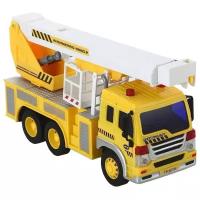 Автокран Fun toy 44404/10 1:16, желтый