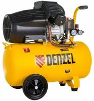 Компрессор воздушный прям. привод DCV2200/50 Denzel, 58167, 2,2 кВт, 50 литров, 380 л/мин 58167