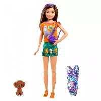 Кукла Barbie Скиппер с питомцем и аксессуарами GRT88