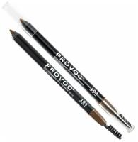 Provoc Eye Brow Liner 104 Tease Полуперм. гелевый карандаш для бровей (светло-корич) 1,2 г