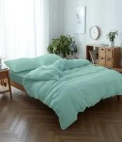 Комплект постельного белья ARUA/аруа, 220х260 см, светло-зеленый