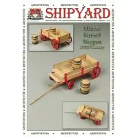 Сборная картонная модель Shipyard телега с бочками (№80), 1/72 - ML080