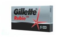 Лезвия для бритья Gillette Rubie Plus, 5 шт