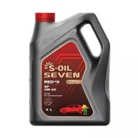 Синтетическое моторное масло S-OIL SEVEN RED #9 SP 5W-40, 4 л, 3.7 кг
