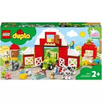 Конструктор LEGO DUPLO Town 10952 Фермерский трактор, домик и животные, 97 дет