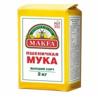 Мука пшеничная Makfa высший сорт